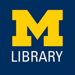 University O Michigan Library Logo